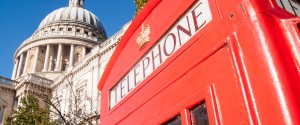 London phone box