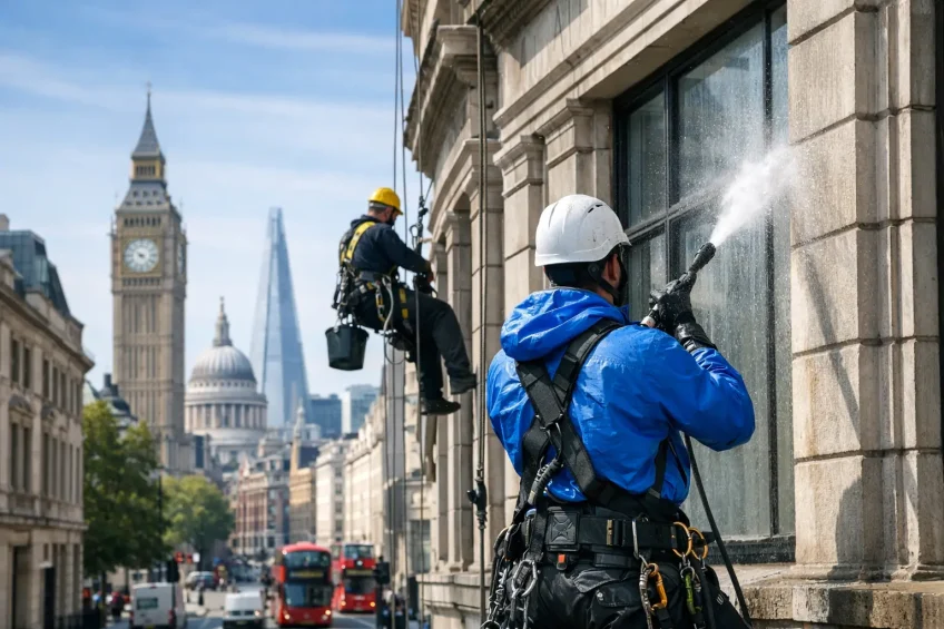 Central London Facade Cleaning for Commercial Buildings