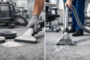 Dry Versus Wet Carpet Cleaning for Offices