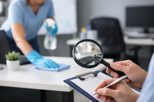 How to Inspect Cleaning Standards in Offices