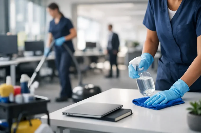 Office Cleaning That Keeps Business Moving