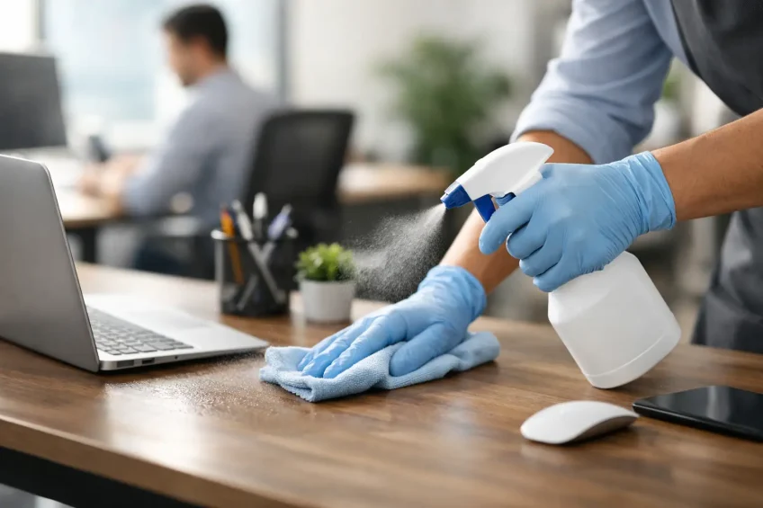How to Disinfect Shared Workspaces Properly