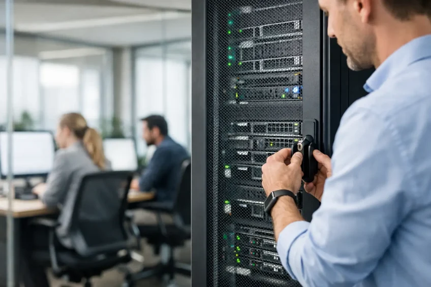 Protecting Server Hardware in Working Offices