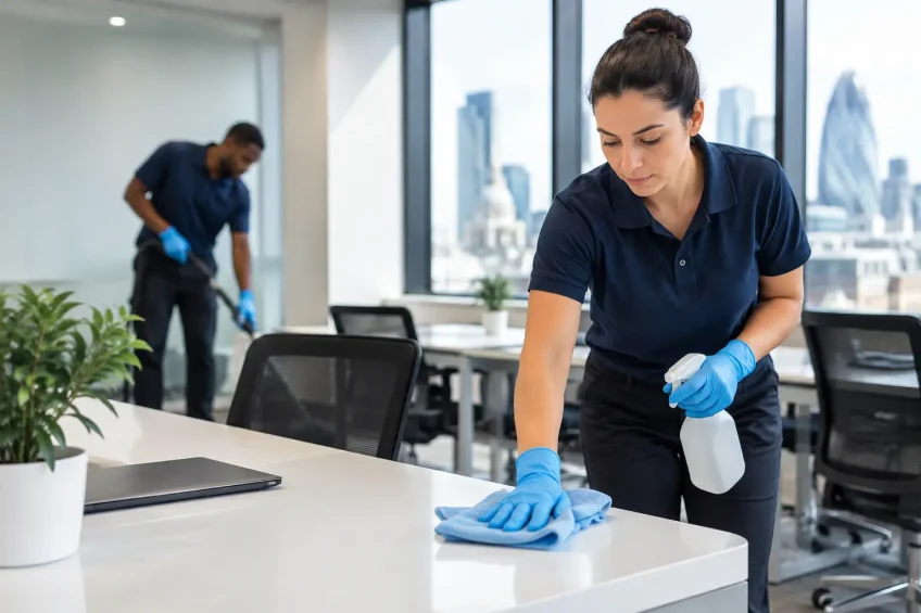 A Cleaning Mobilisation Example for London Offices