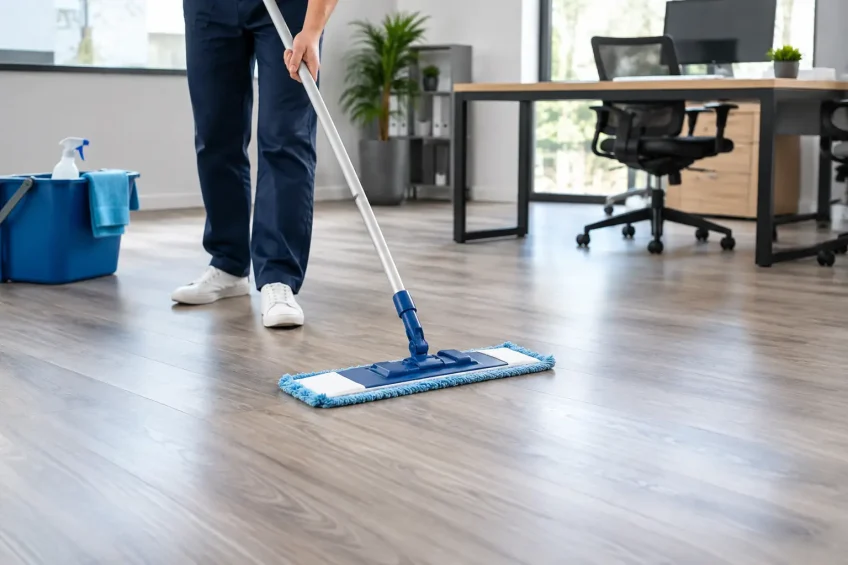 How to Maintain Vinyl Flooring in Offices